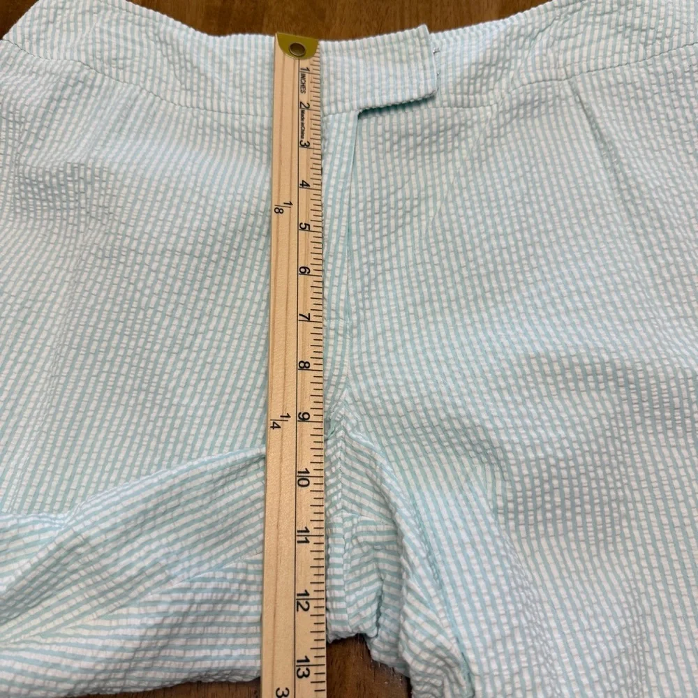 Pendleton seersucker pants womens 10 striped preppy beach coastal cruise‎ resort